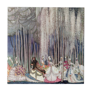 Azulejo Las 12 princesas de baile en el bosque de Nielsen