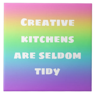 Azulejo Las cocinas creativas rara vez son mosaicos de cer