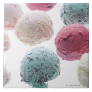 Azulejo Las cucharadas helado