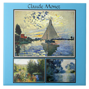 Azulejo Las famosas pinturas de Claude Monet