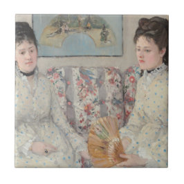 Azulejo Las hermanas (de Berthe Morisot)