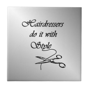 Azulejo Las Peluquerías Lo Hacen Con Estilo