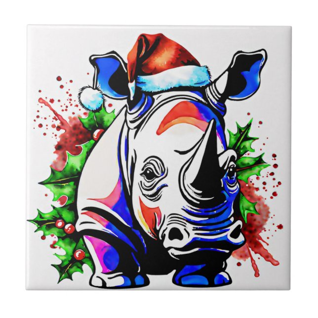 Azulejo Las setas cortas dejan el diseño del núcleo de la  (Frente)