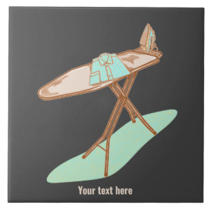 Azulejo Las tareas domésticas relacionadas con la plancha 