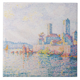 Azulejo Las Torres de Antibes (de Paul Signac)