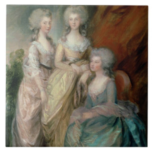 Azulejo Las tres más viejas hijas de George III: Princesa