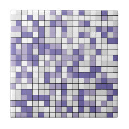 Azulejo Lavanda Periwinkle Moderna Tile Cerámico Geométric