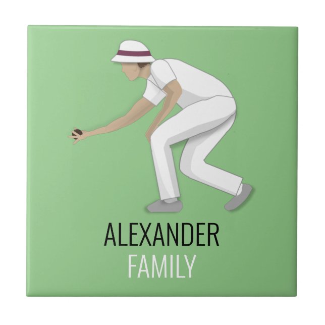 Azulejo Lawn Bowls (Frente)