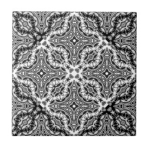 Azulejo Lazo abstracto sin igual romántico retro vintage b