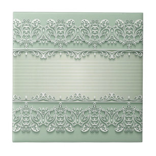 Azulejo Lazo Pistachio Claro Tile Cerámico
