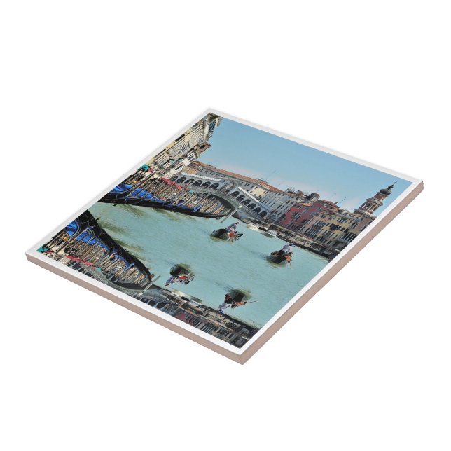 Azulejo ldp RIALTO BRIDGE - Venecia - Canal Grande (Lado)