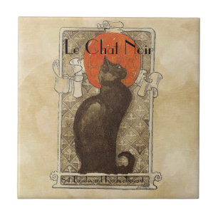 Azulejo Le Chat Noir
