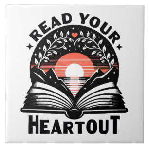 Azulejo Leer a Lover Leer el Nerd del libro de Heart Out