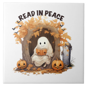 Azulejo Leer en Peace Boo Ghost