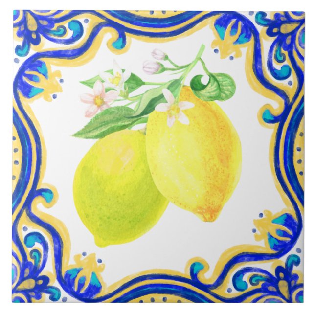 Azulejo Lemon español (Frente)