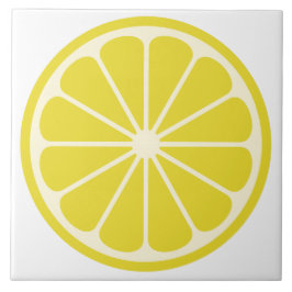 Azulejo Lemon Fruit Slice