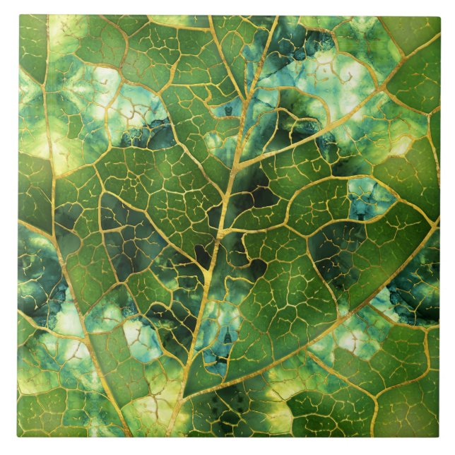 Azulejo Leña de Mármol Verde (Frente)