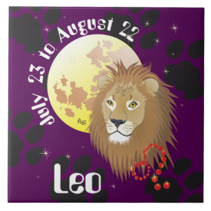 Azulejo Leo July 23 to los agosto de 22 Tile