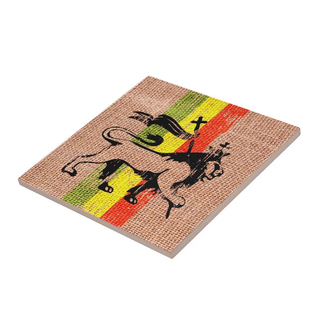 Azulejo León del rey (Lado)