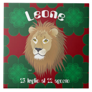 Azulejo Leone 23 al 22 Tile luglio agosto