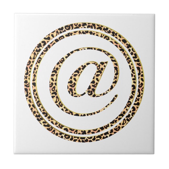 Azulejo Leopard @ (Frente)