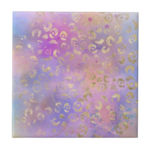 Azulejo Leopard Paint Series Design 8