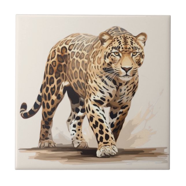 Azulejo Leopardo (Frente)