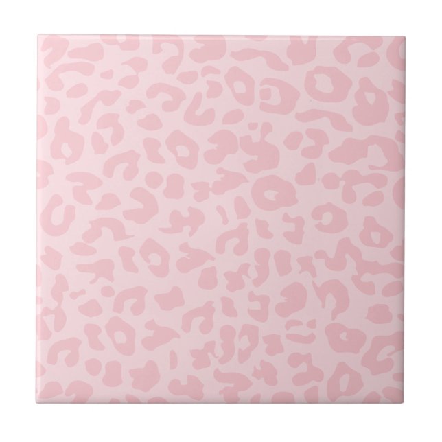 Azulejo Leopardo Rosa (Frente)