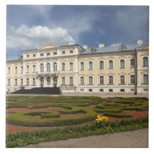 Azulejo Letonia, Letonia meridional, región de Zemgale,