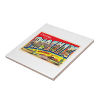 Letra Phoenix Arizona AZ vintage grande postal 1