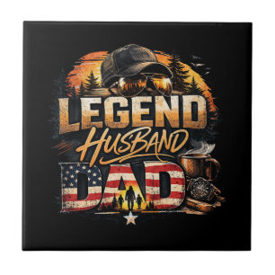 Azulejo Leyenda Esposo Papá
