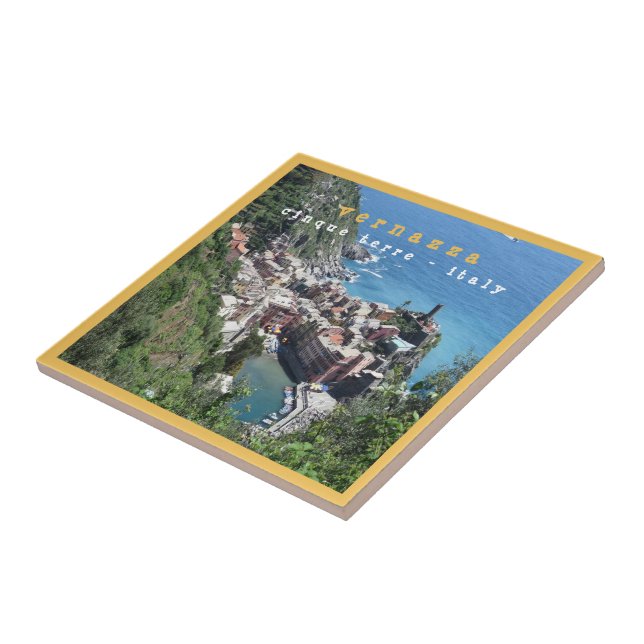 Azulejo LGR007 VERNAZZA - Cinque Terre - Italia - (Lado)