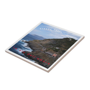 Azulejo LGR017 CINQUE TERRE - Manera de amar - Italia -