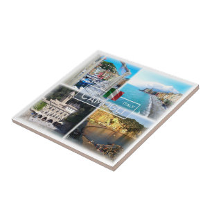 Azulejo LGR039 CAMOGLI, Mosaico, Liguria, Italia,