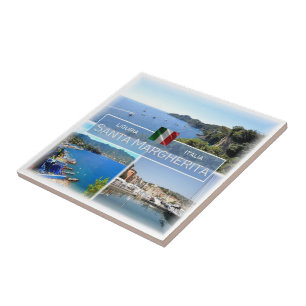 Azulejo LGR064 SANTA MARGHERITA LIGURE, Mosaico,