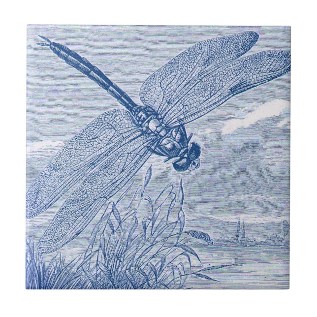 Azulejo Libélula 2 (Frente)