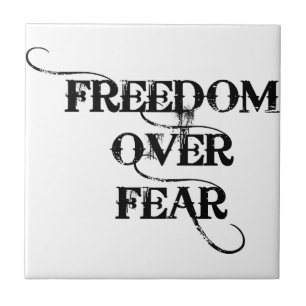Azulejo Libertad por miedo