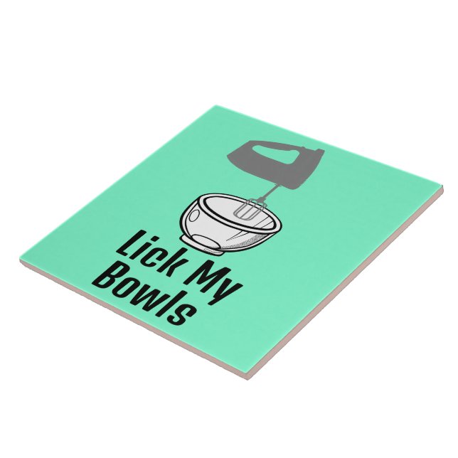 Azulejo Lick My Bowl Ceramic Tile (Lado)