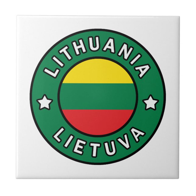 Azulejo Lietuva (Frente)