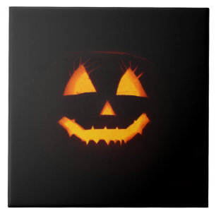 Azulejo Ligero Jack O Lantern