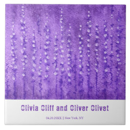 Azulejo Lilac Lupines