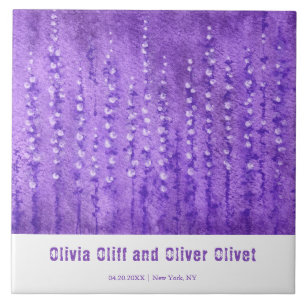 Azulejo Lilac Lupines