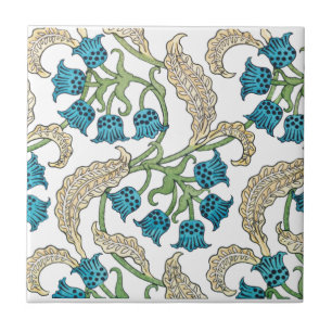 Azulejo Lily of the Valley Garden Tile