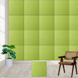 Azulejo Lime Verde Color Sólido Cerámica Tile