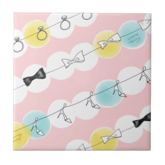 Azulejo Line Line Ribbon Shoes