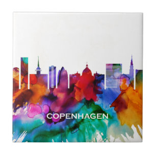 Azulejo Línea aérea de Copenhague