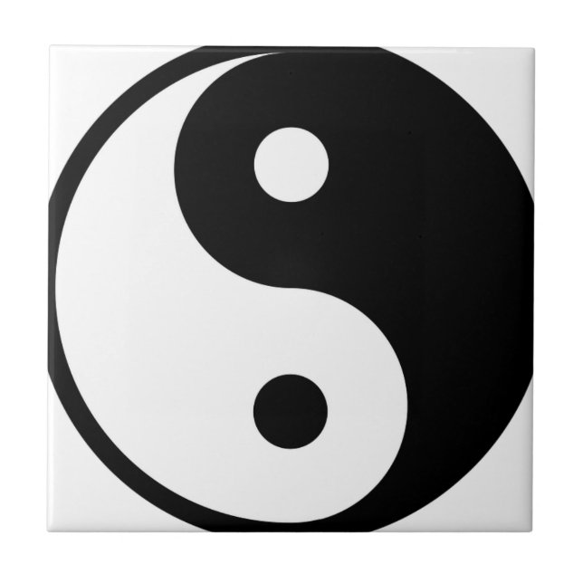 Azulejo línea básica Yin yang (Frente)