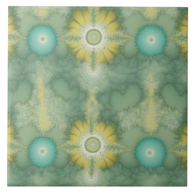 Azulejo Línea de costa Tie-dye (Frente)