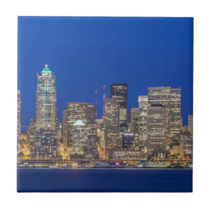 Azulejo Línea del centro y frente al mar en Twilight