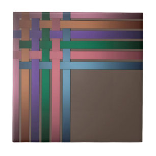 Azulejo Líneas abstractas sin soldadura rayadas cintas sat